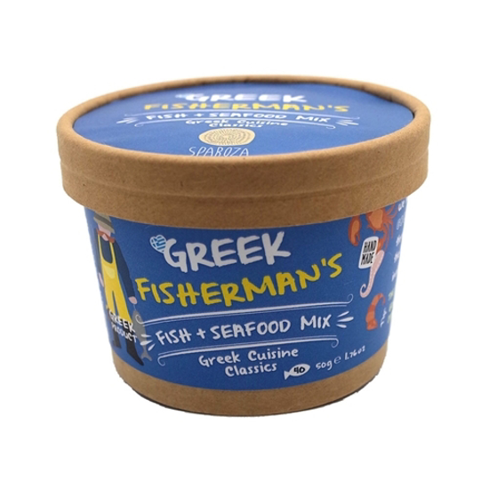 Sparoza Greek Fisherman’s Fish and Seafood Mix 50gr