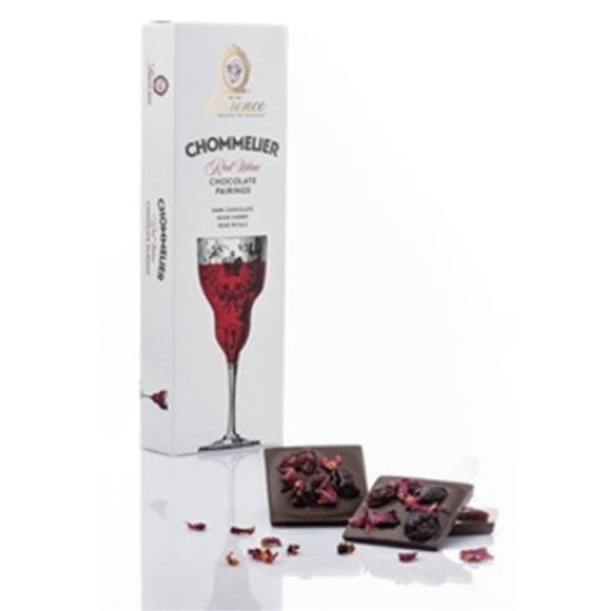 Picture of Laurence Chommelier Red wine chocolate pairing 100gr