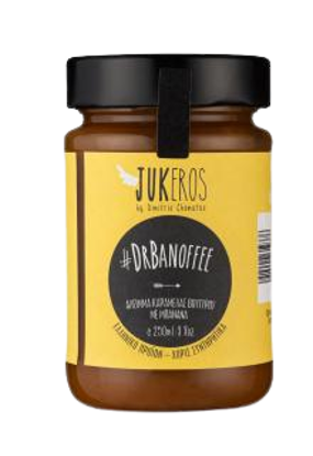 Picture of Jukeros Handmade butter caramel spread with banana «Dr Banoffee» 250gr.